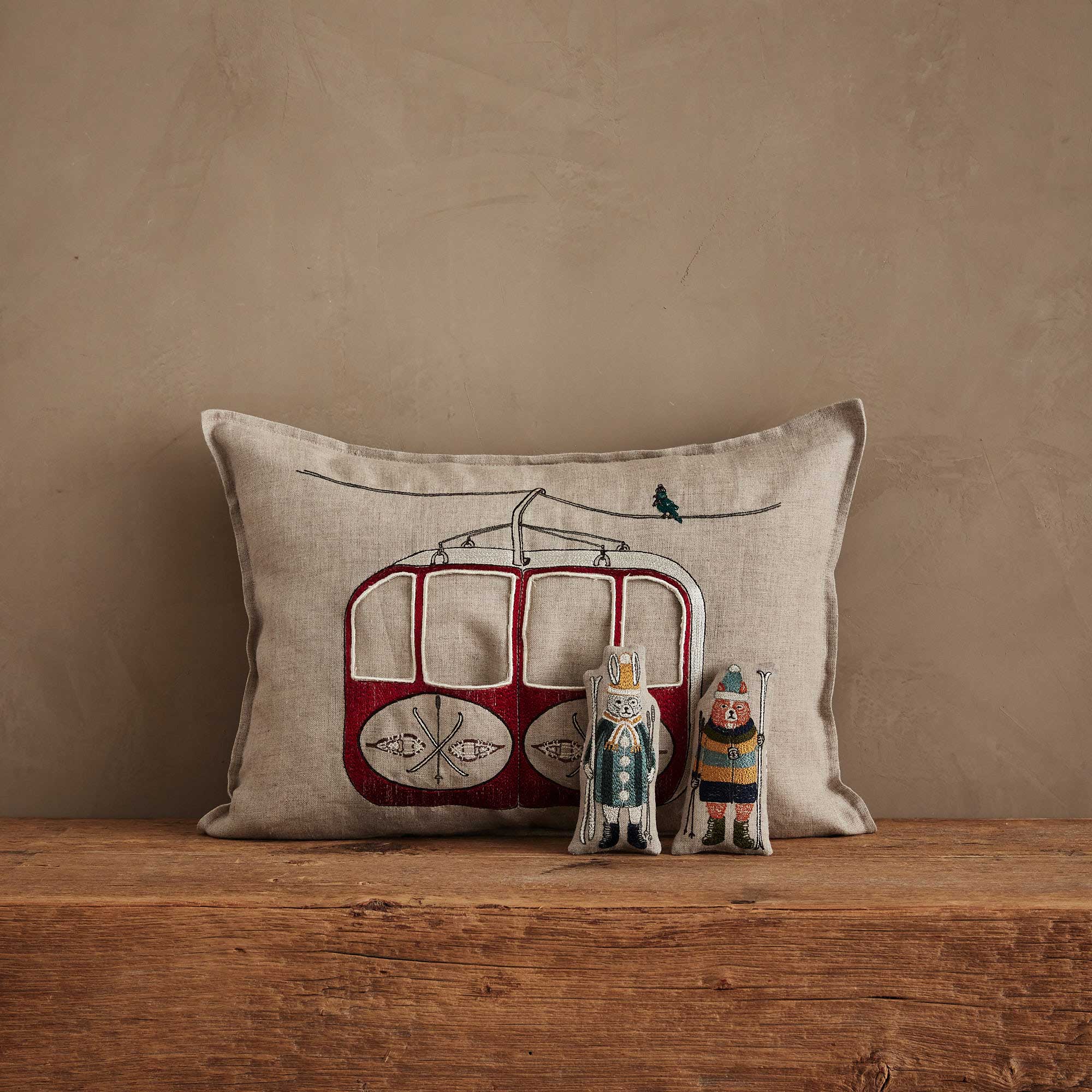 Coral & Tusk - Wholesale Throw/Decorative Pillow - Gondola Ski Lift Pocket Pillow8