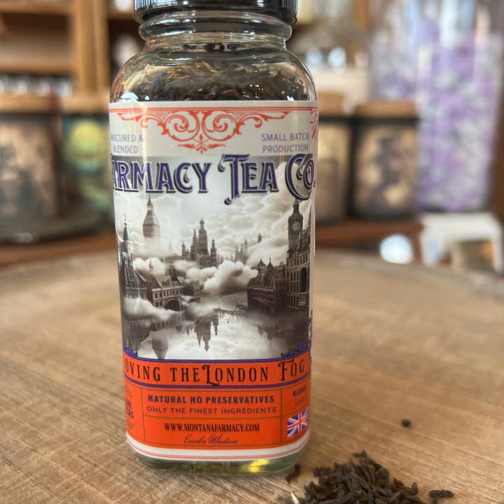 Montana Farmacy – Engroshandel Løs te – Elsker London Fog Earl Grey Rainy Day British Blend Tea