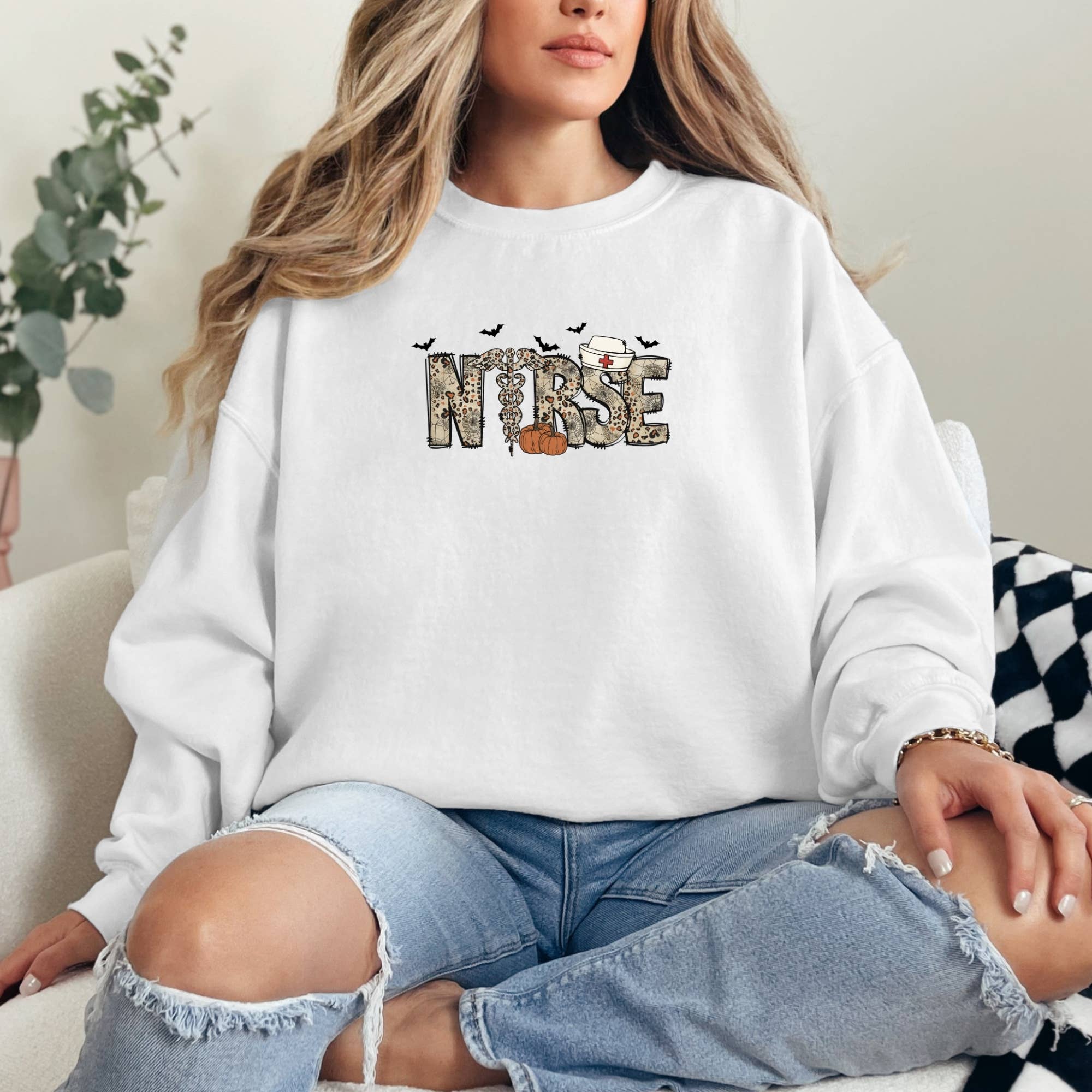 DTF Office - Wholesale Sublimation Transfer - Halloween Leopard Nurse DTF Transfer5