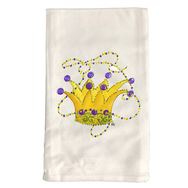 Kitchen Towel Mardi Gras KT673W for wholesale by Designs By Beverly, LLC