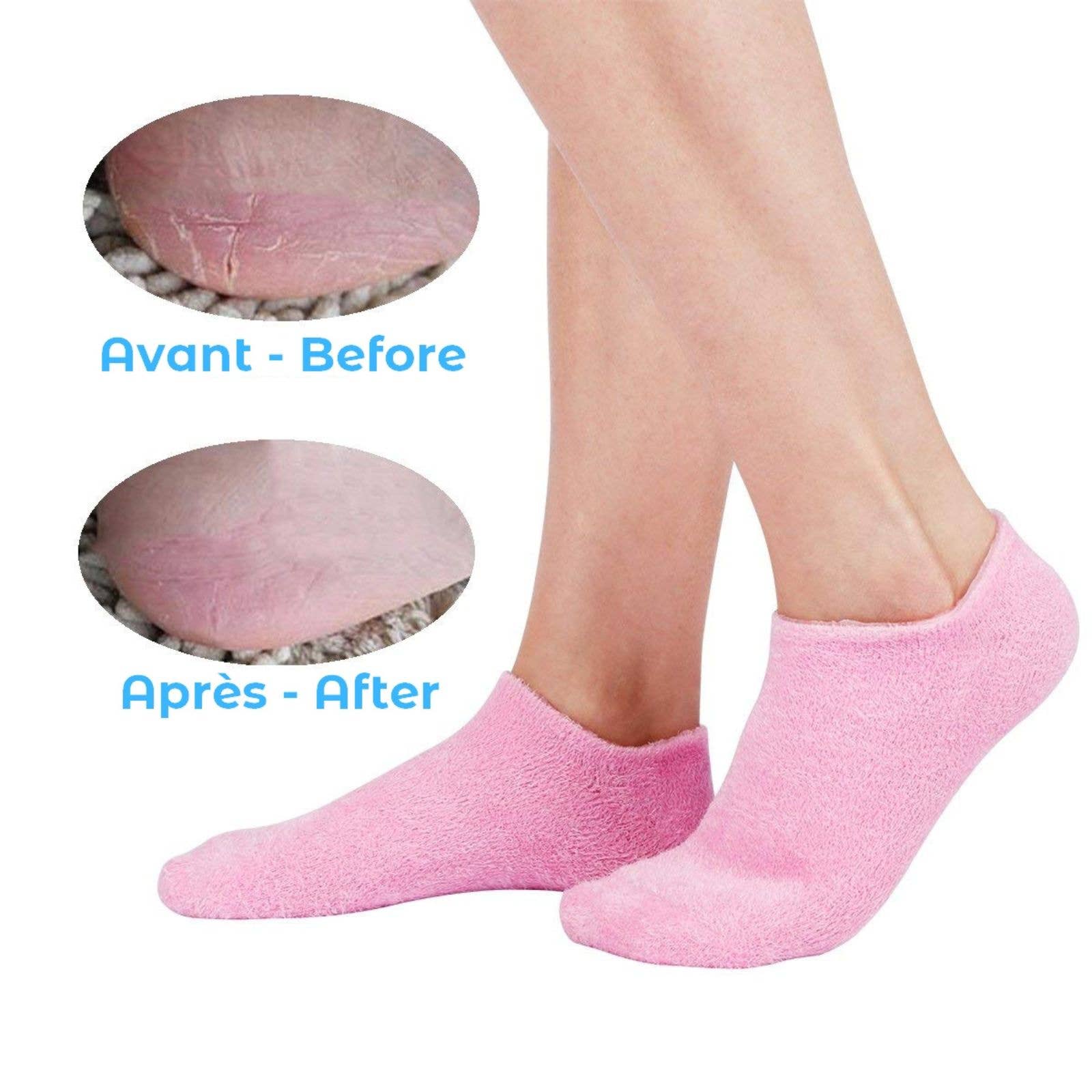 Zen'Arôme - Wholesale Socks - Women's - Pink Moisturizing and Softening Socks with Oils1