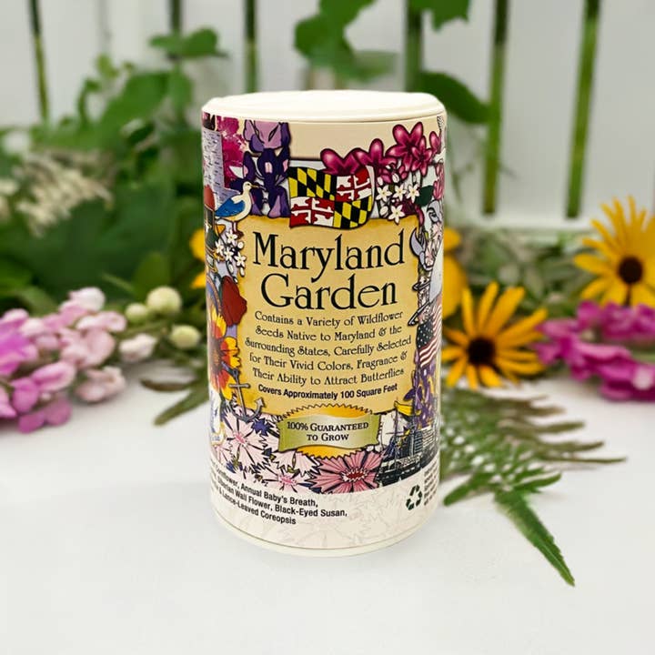 Gifts That Bloom - Wholesale Plant Seeds - Maryland Garden Shaker Can