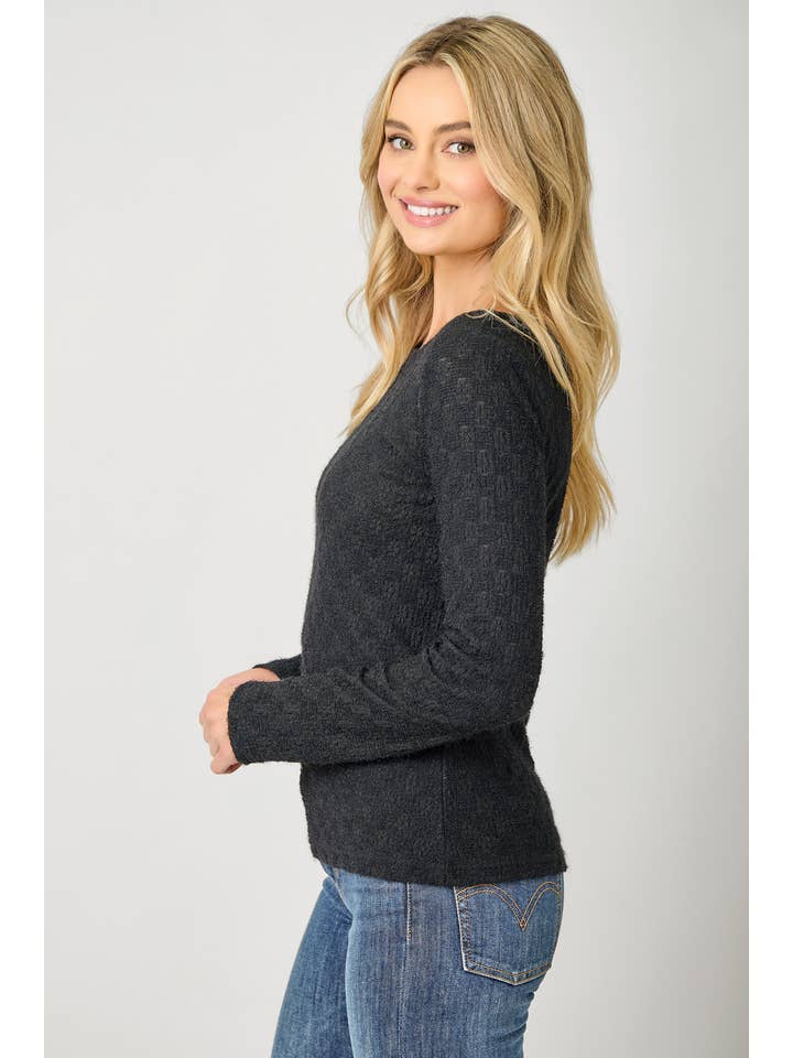 Mystree - Wholesale Knit Top - Women's - 61164 Floral Textured Top12