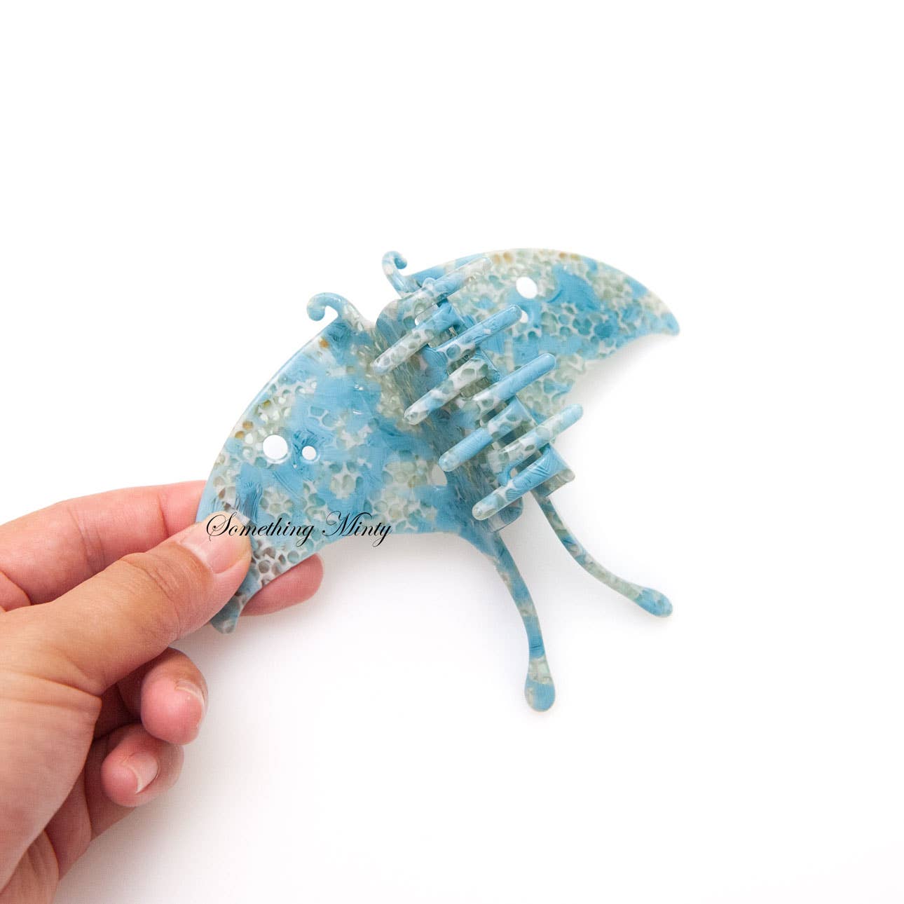 SOMETHING MINTY - Wholesale Hair Clip - Women's - Luna Moth Hair Claw Clip3