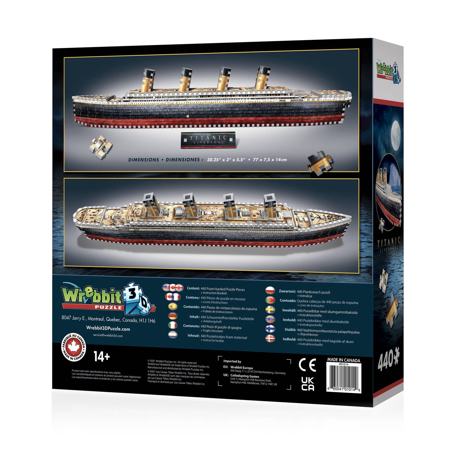 Wrebbit Puzzles Inc. - Wholesale Puzzle - Adult - Titanic6