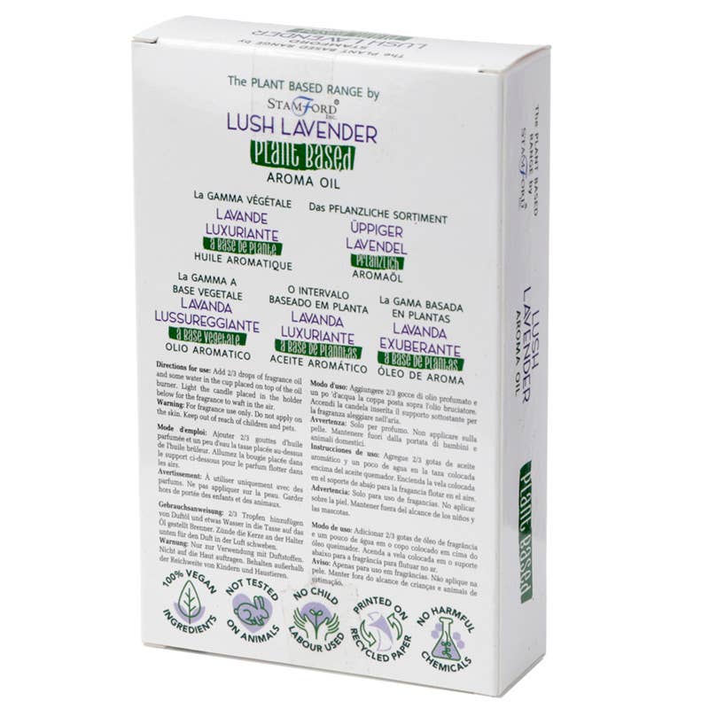 Puckator EU - Vente Huile parfumée - 46503 Stamford Huile aromatique végétale — Lavande luxuriante 10 ml3