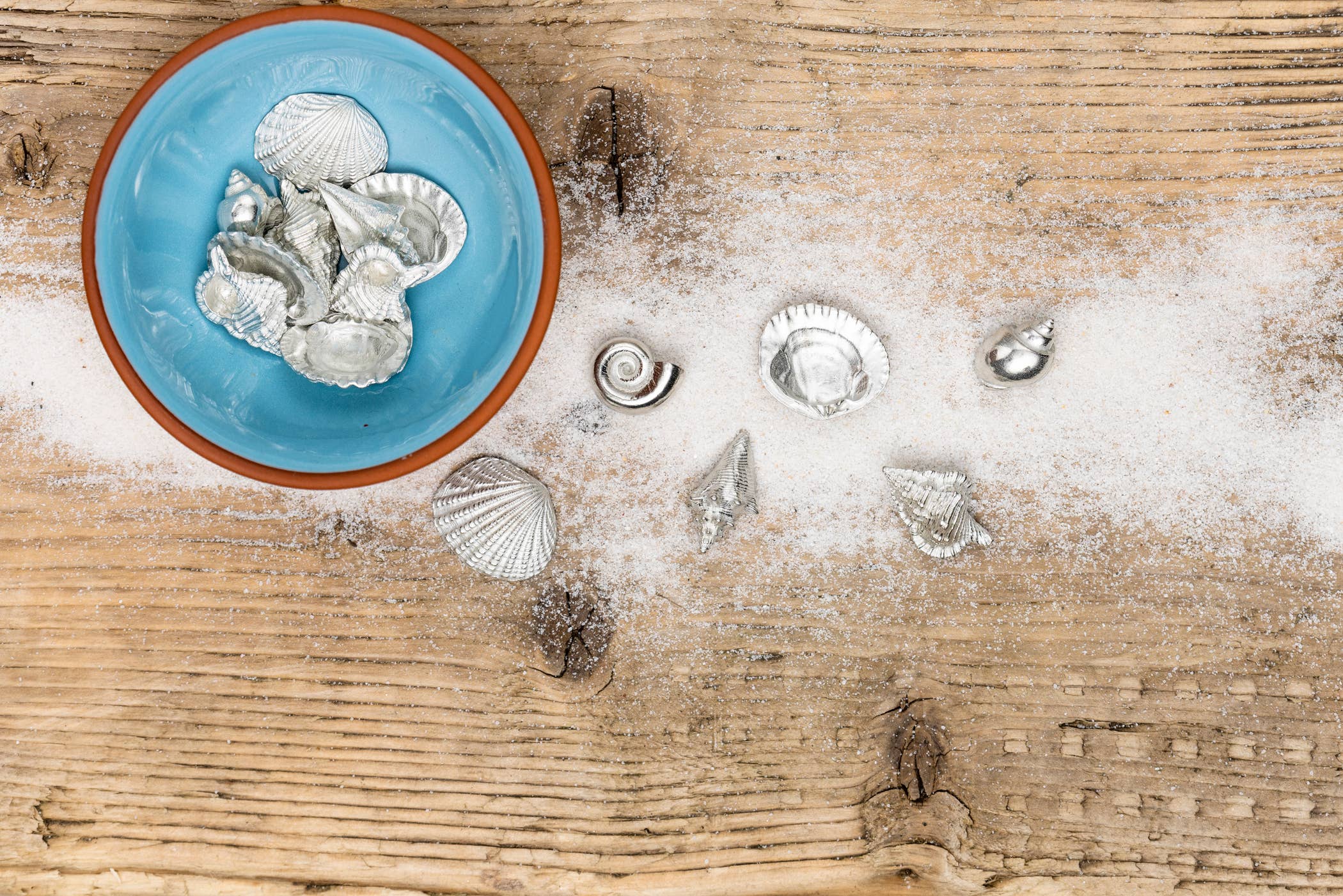 Danforth Pewter - Wholesale Individual Charm/Pendant - Sea Shells Pocket Charms1