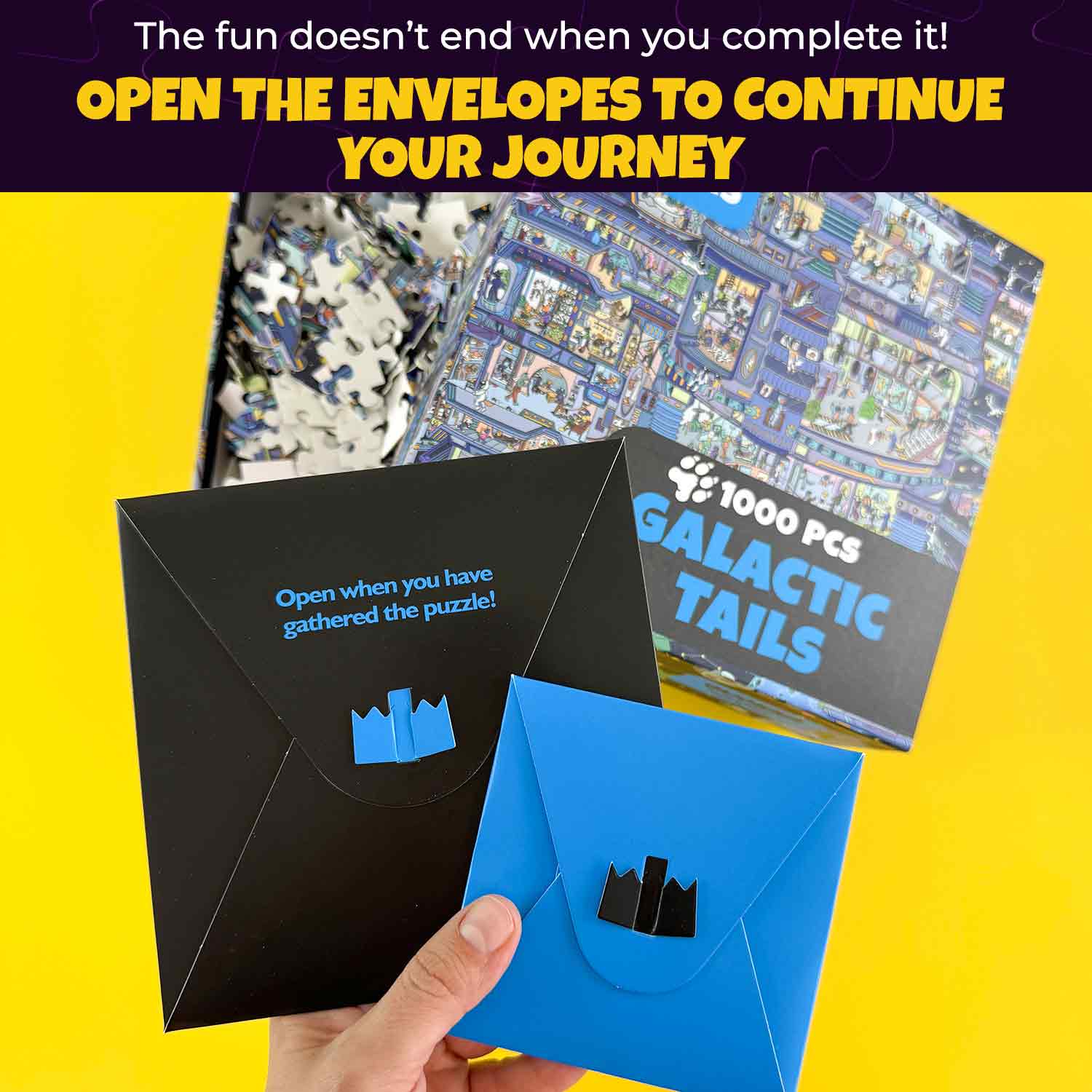 QUOKKA - Wholesale Puzzle - Adult - Puzzle for Adults 1000 pieces | Galactic Tails4