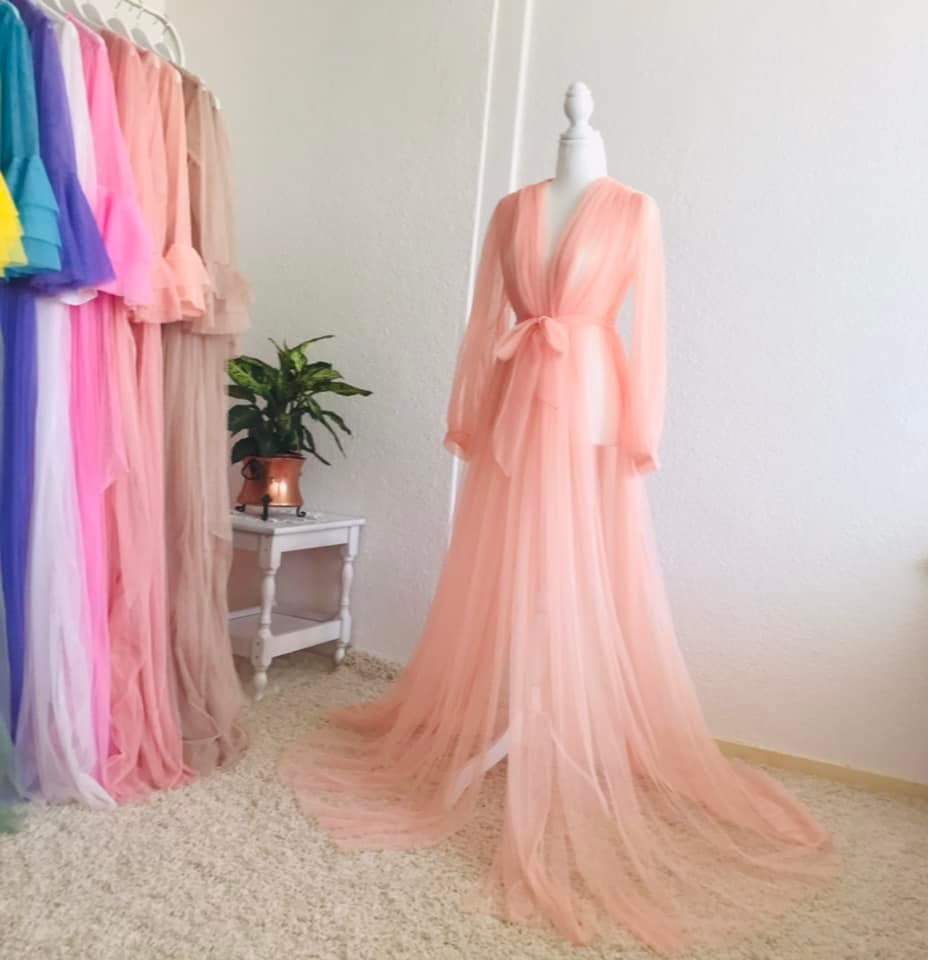 Komang Darmiani – wholesale Klänning - Dam – Tyll Maxi Klänning7