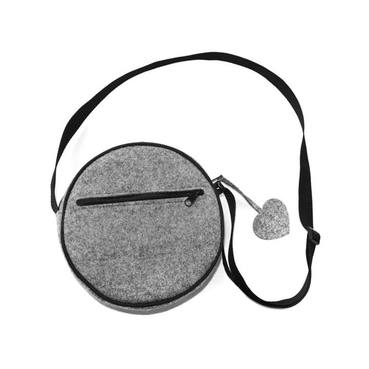 IngrossoBertoni by INCI Srl - Vente Sac à bandoulière – femme - Sac pour tambourin en feutre Nirvana Bertoni Twist Line