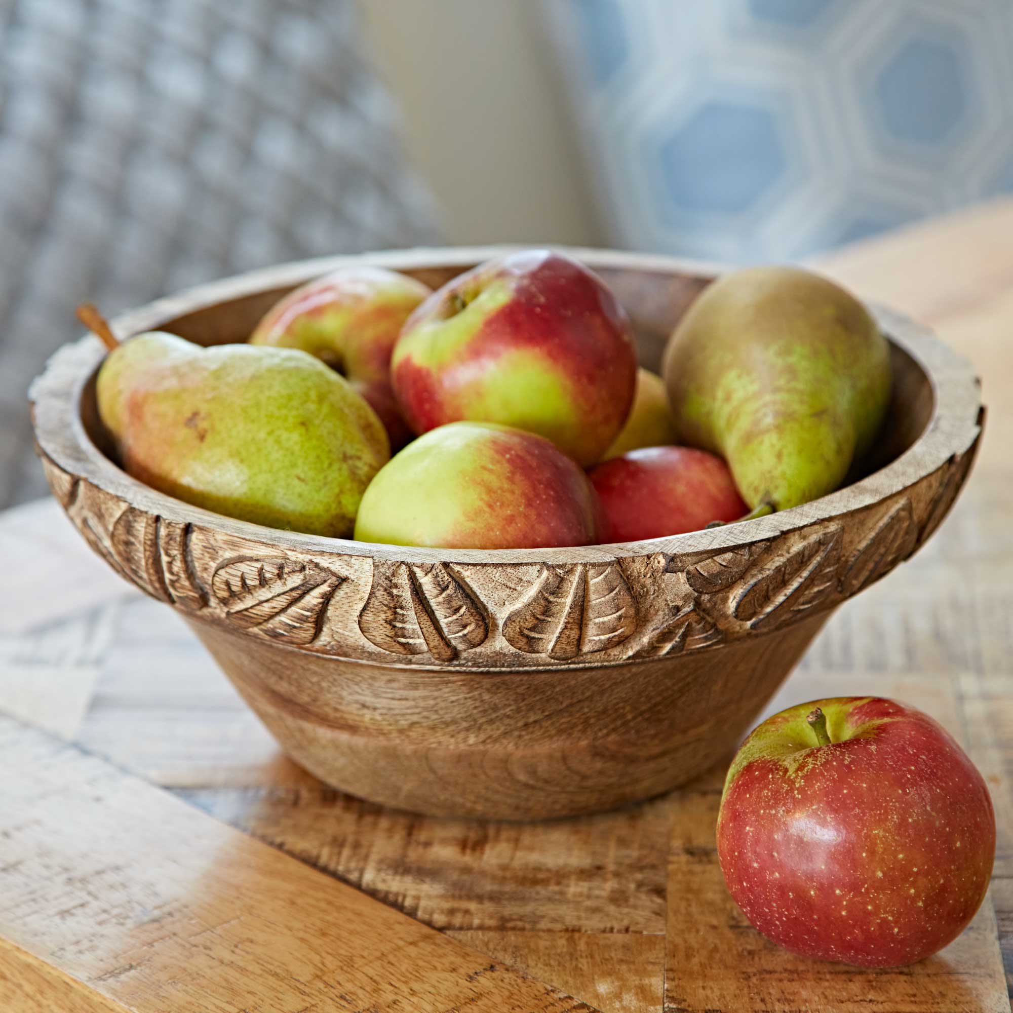 The Paper High Gift Company Limited - Wholesale Decorative Plate/Dish/Bowl - Handmade Fair Trade Carved Wooden Bowl2