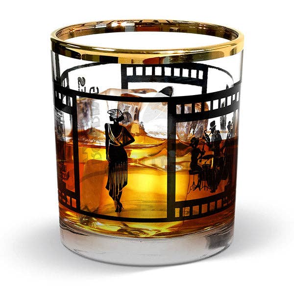 Aged & Charred - Wholesale Cocktail/Liquor Glass - Roaring Twenties Vintage Cocktail Glasses