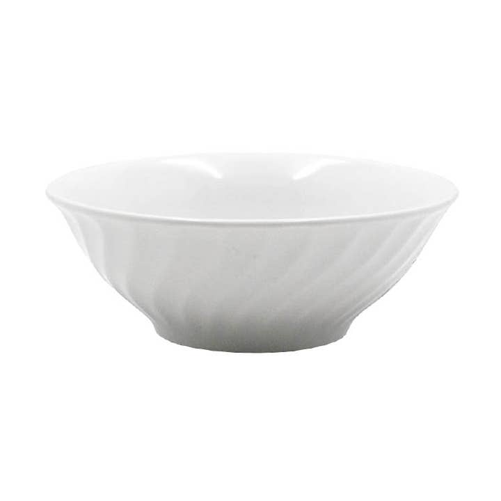 Elegante 6-Zoll-Schüssel aus weißem Porzellan – Vielseitig & Vintage für den Großhandel von Lynns