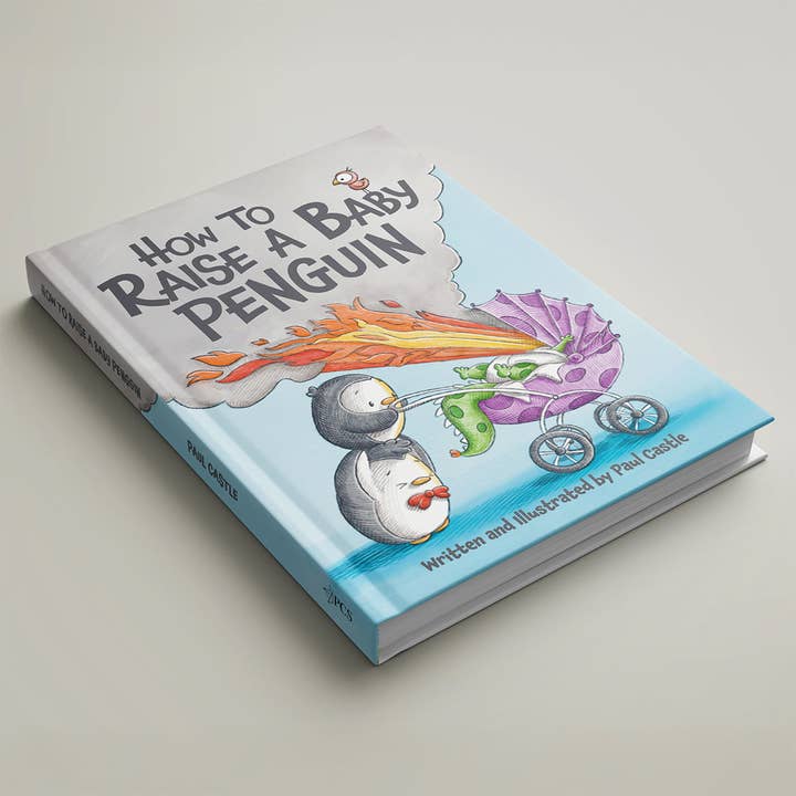 Paul Castle Studio - Wholesale Preschool Book (3-5) - How to Raise a Baby Penguin Book2