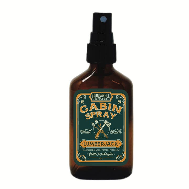 Lumberjack Cabin Spray / Room Spray for wholesale by Good & Well Supply Co.