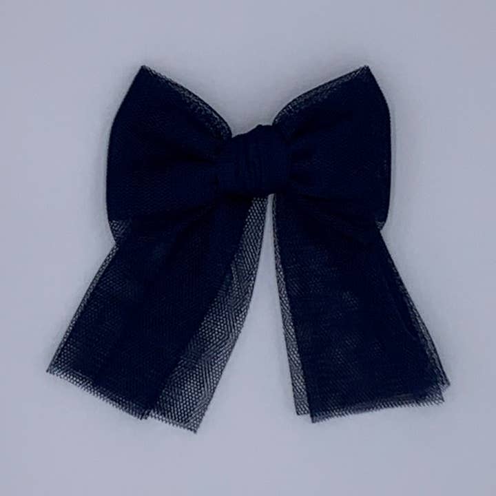 252144 TUL HAIR BOW for wholesale by Rahigo Moda Infantil