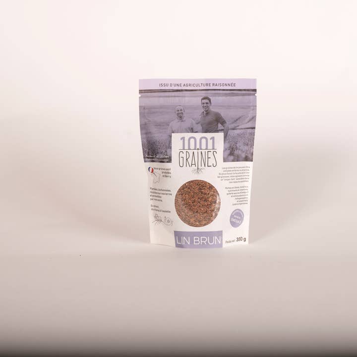 Brauner Flachs 300g für den Großhandel von 1001 GRAINES