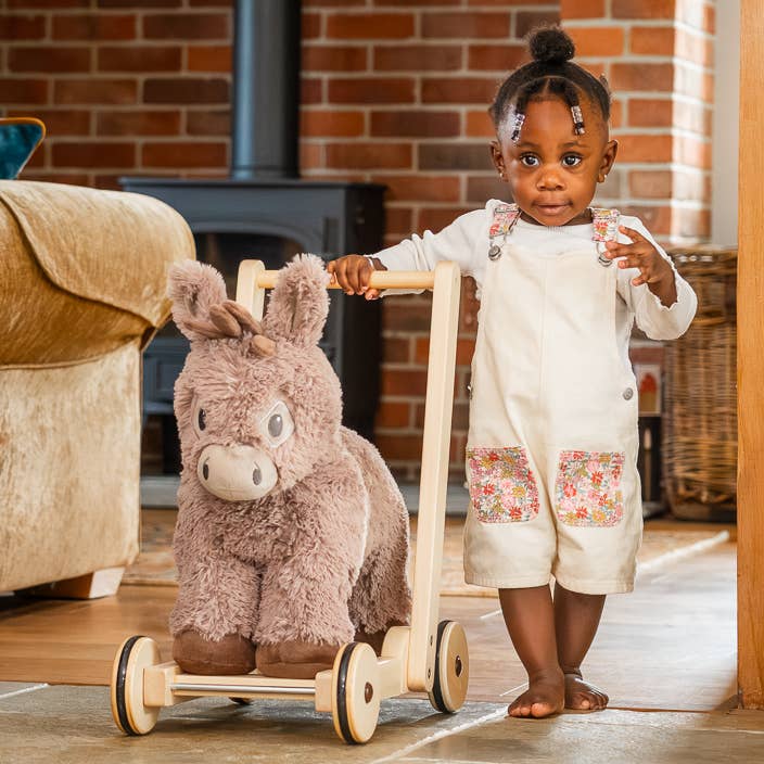 Little Bird Told Me Uk - Vente Trotteur – enfant et bébé - Norbert Donkey Baby Walker - jouets en bois, jouets pour enfants6