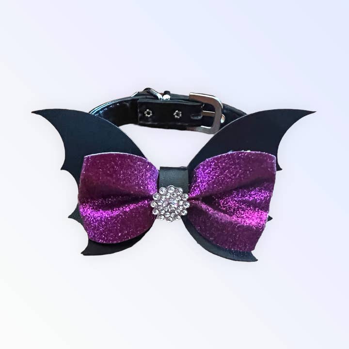 Fa-BOO-lous Bat Collar for wholesale by Bark Fifth Avenue