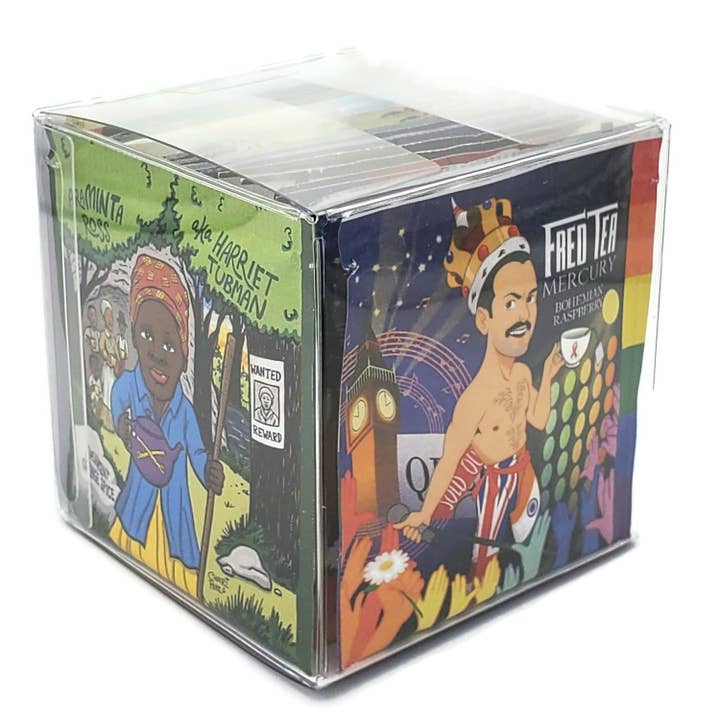 The TeaBook - Wholesale Tea Bags - Herbal Fruity/Mint: Caffeine Free Organic Tea Sampler
