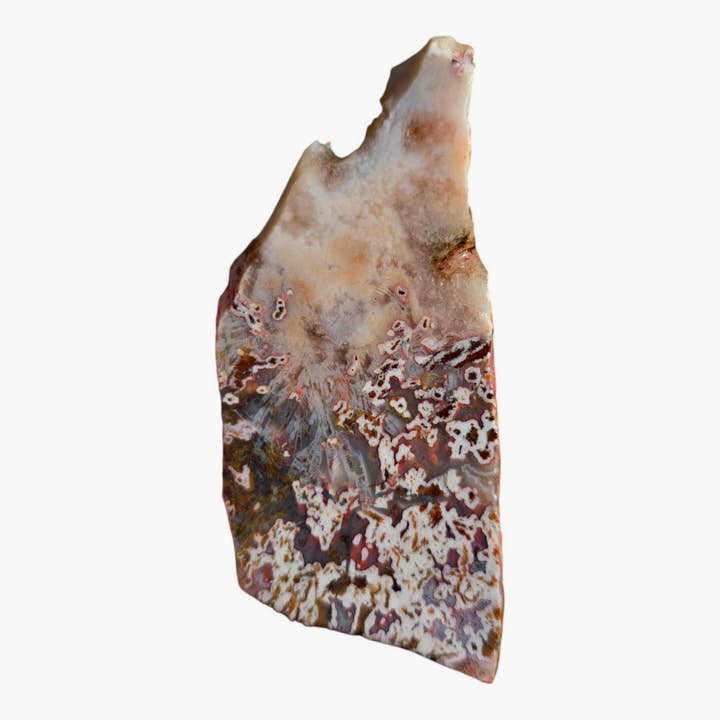Lapidary Central - Wholesale Spiritual stone/crystal - Apple Valley Agate Slab Lapidary Stone Slice Cut Rock Jasp-Agate1