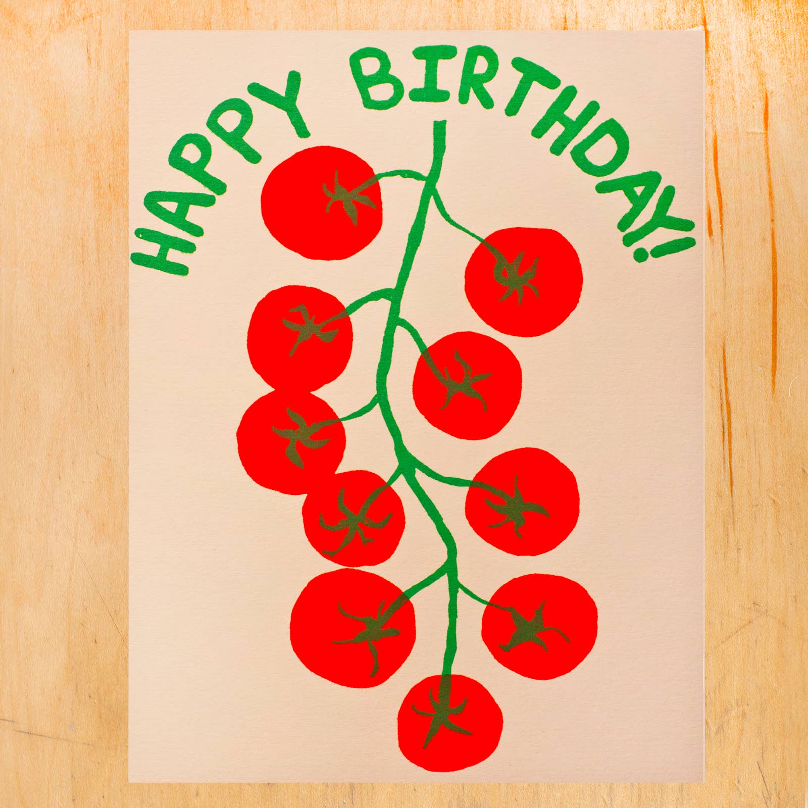 Alphabet Studios - Wholesale Birthday Card - BIRTHDAY TOMATOES GREETING CARD0
