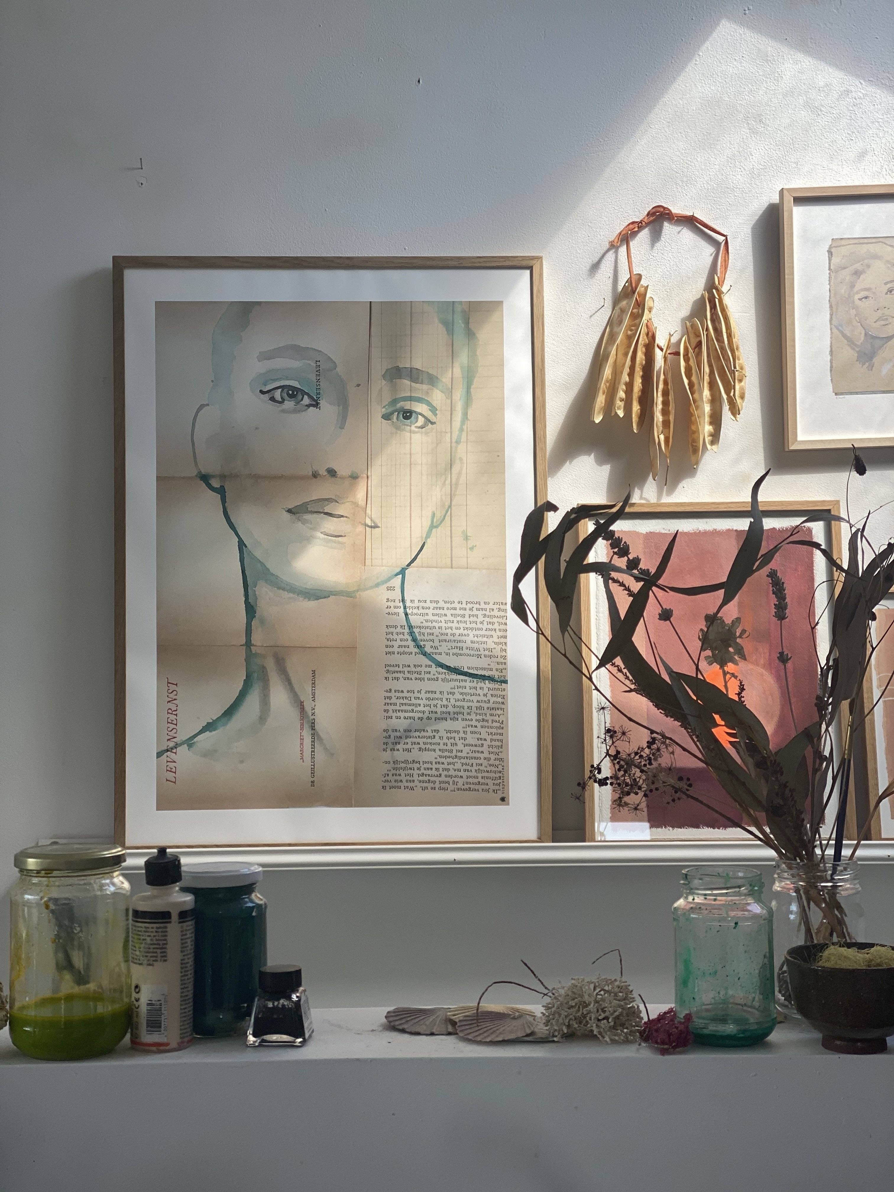 tinystories - Wholesale Art Print - Art Print "Blue Eyes"2