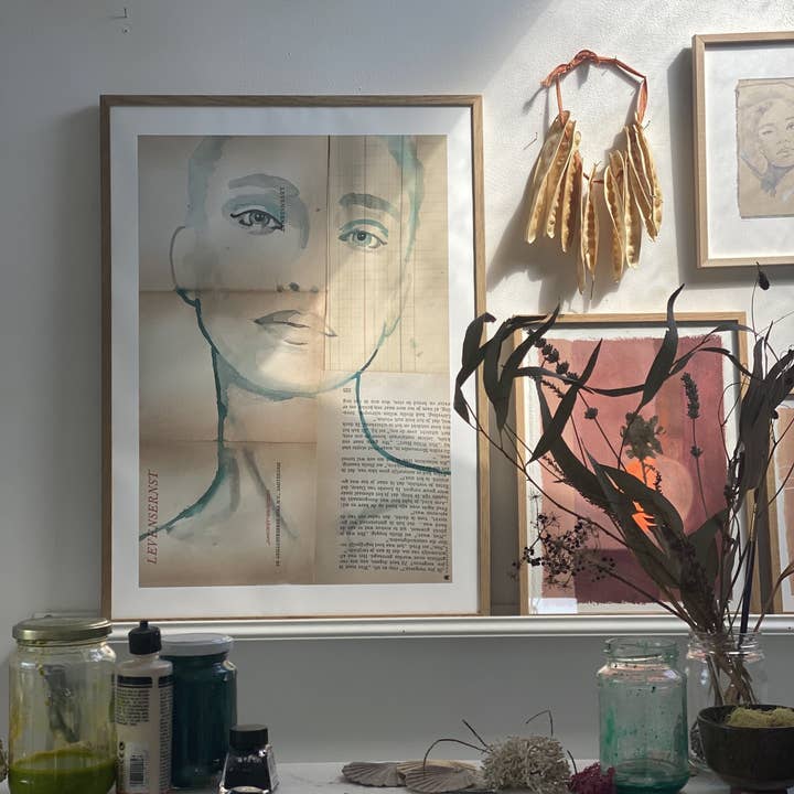 tinystories - Wholesale Art Print - Art Print "Blue Eyes"2