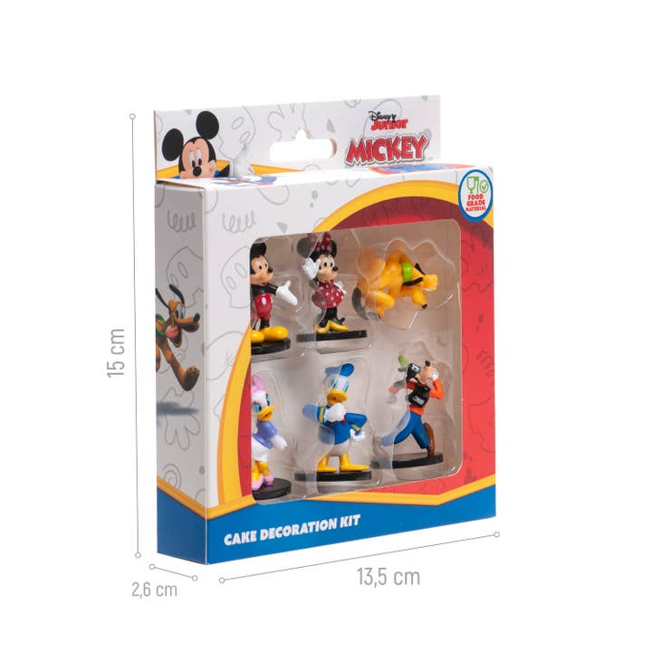 dekora - Wholesale Decorative Figurine - DISNEY PVC MICKEY & FRIENDS 3-3.5CM BLISTER KIT3