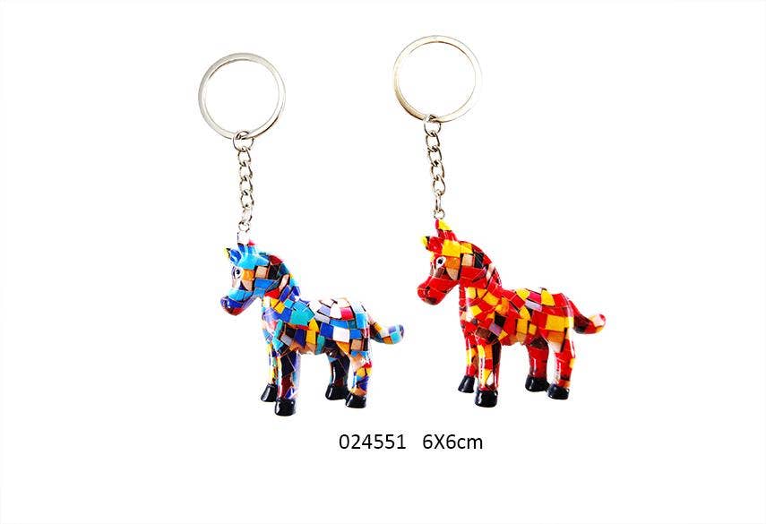 Faye - Wholesale Wall Hook - Donkey Keychain 'Bordache' 2 Ass0