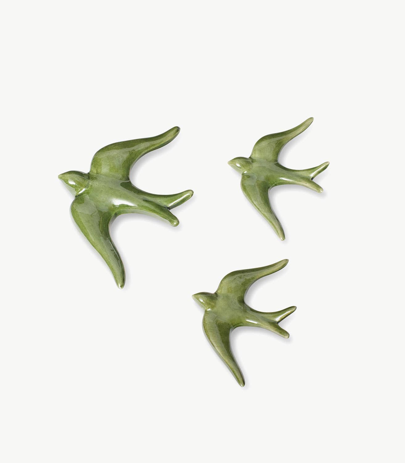 Casa Atlântica - Wholesale Decorative Figurine - Discovery pack – Smooth glazed ceramic swallows2