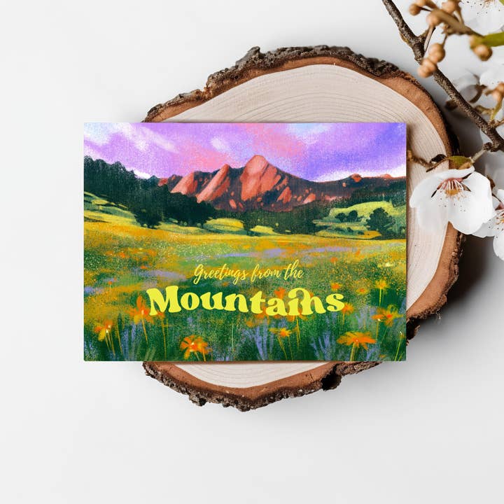 Carte postale de salutations PST-CO-02 pour la vente par Mikaila Maidment Art & Illustration