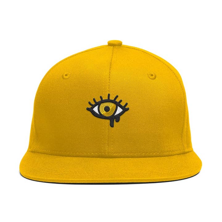 Embroidered Eye Cap for wholesale by FreshHoods
