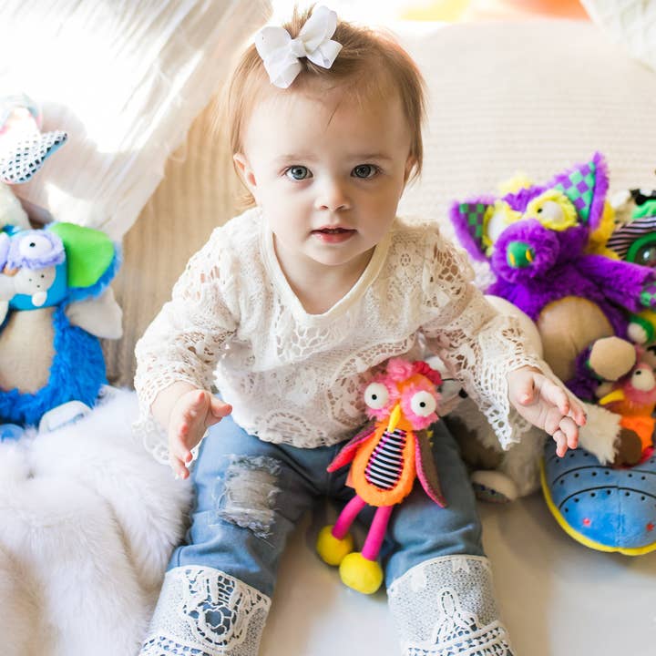 Inklings Baby - Wholesale Hanging Rattle - Baby - Ollie the Oddball Oddbird Chime & See Attachable Hanging Toy7