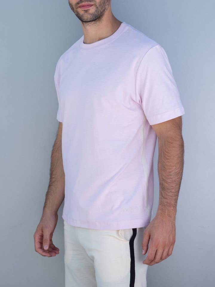 Lila Cream Tee for wholesale by Paradigme