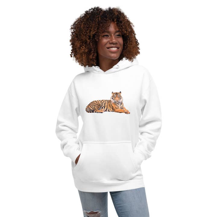 Sara Lutz Art - Wholesale Hoodie - Unisex - Tigress Hoodie4