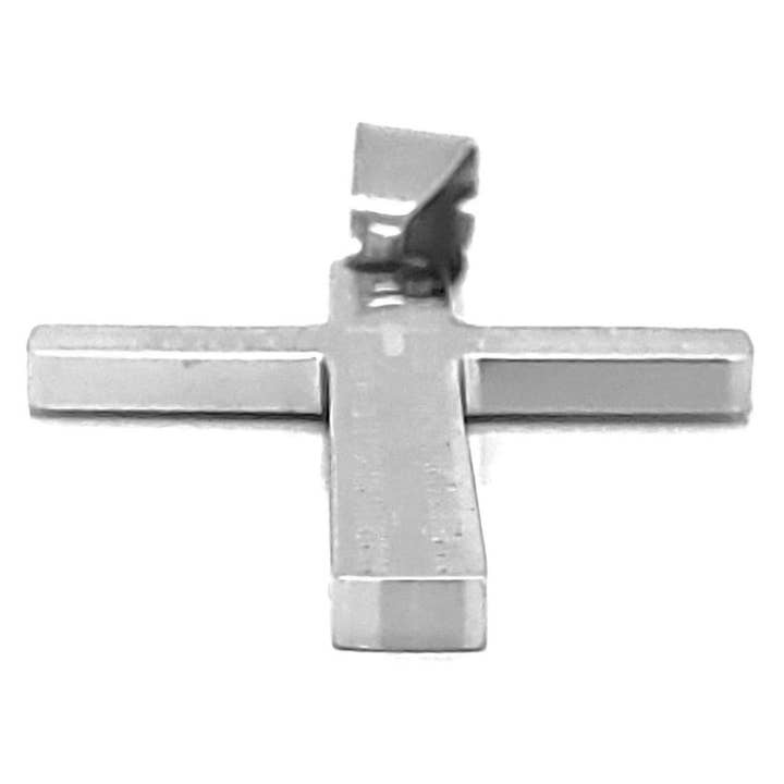 WJW - Wholesale Individual Charm/Pendant - Serenity Prayer Cross Stainless Steel Pendant