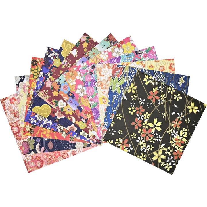 Peter Pauper Press - Wholesale Origami/Kirigami Paper - Origami Paper Washi Patterns (500 Sheets)