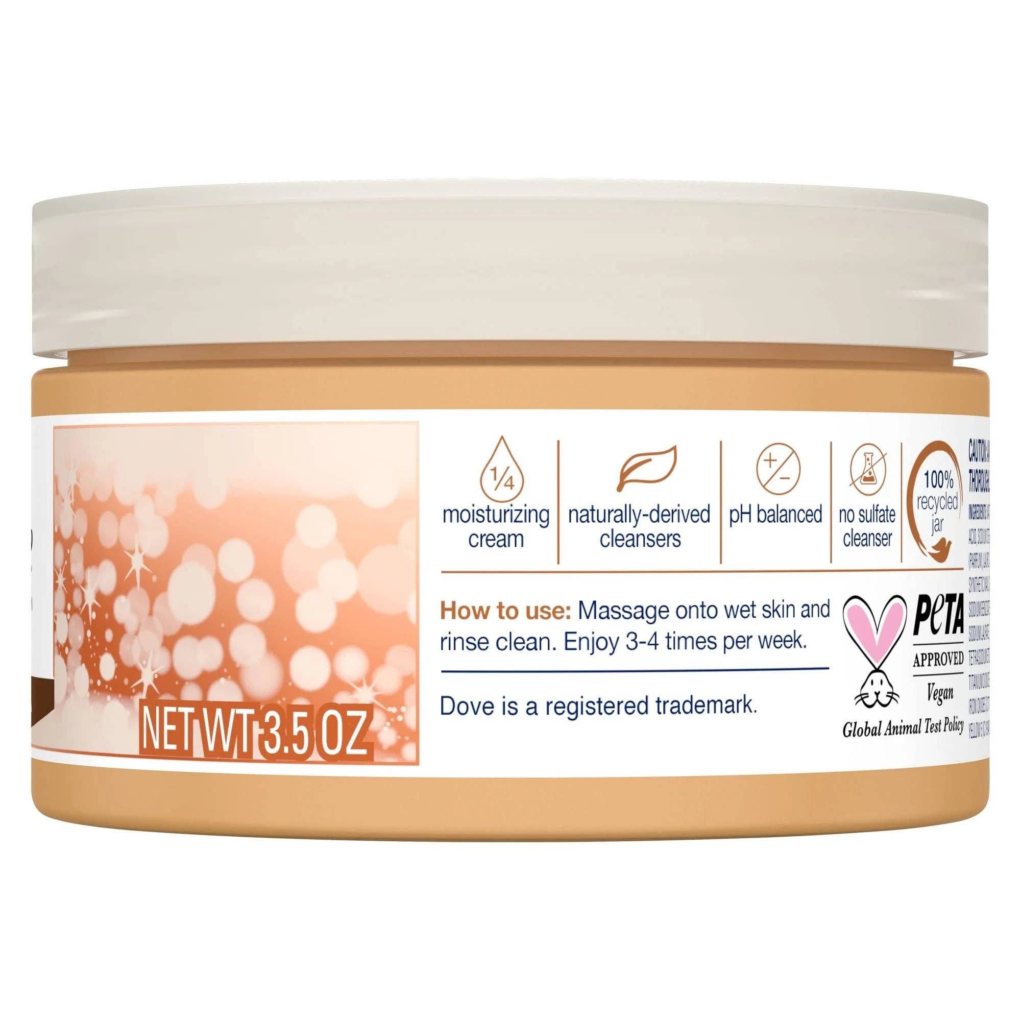 First Choice Buying - Wholesale Body Scrub/Exfoliant - Dove Limited Edition Body Scrub, Hot Cocoa, 3.5 Oz4