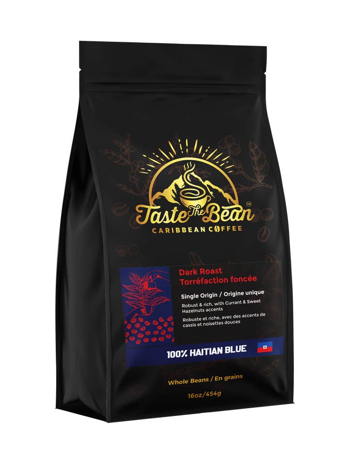 Haitian Blue – mørkristet kaffe for engroshandel hos Taste The Bean