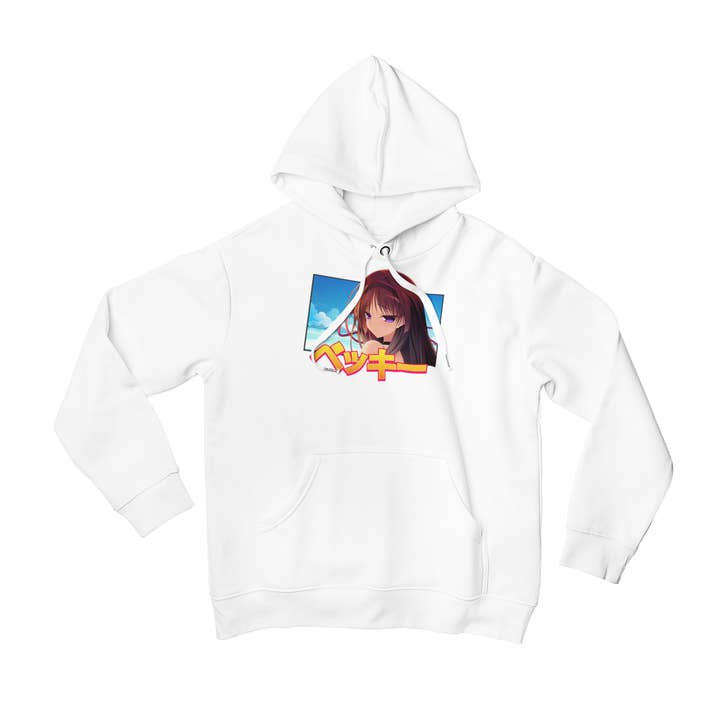 Becky ANIME Sky Hooded Sweatshirt for wholesale by Becky Loves You