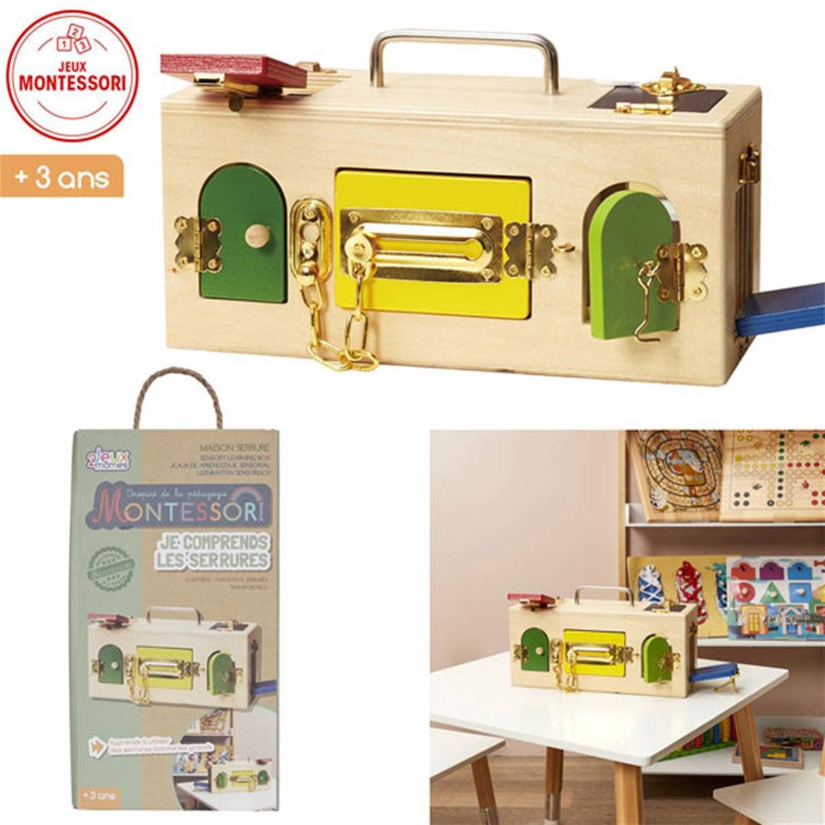 TSJJ – Conjunto de brinquedos - Crianças por atacado – Caixa de Aprendizagem Sensorial0