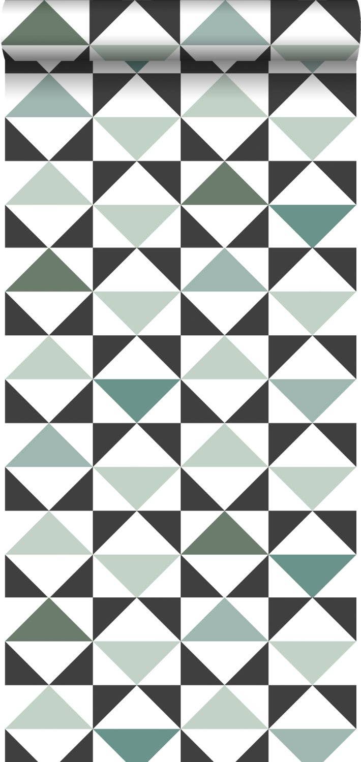 The Design Department b.v. - Wholesale Behangrol - Behang grafische driehoeken8