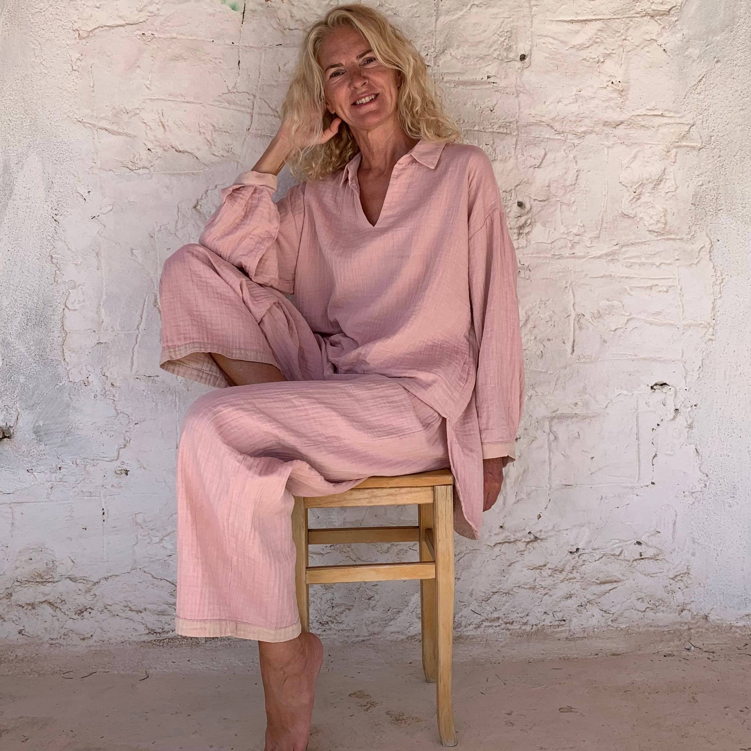 loom.ist – Großhandel Hose – Damen – Muslin-Hose zum Entspannen16