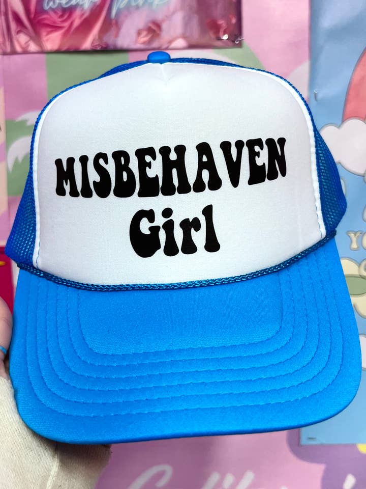 Misbehaven Girl - Trucker Hat for wholesale by Happy Hour