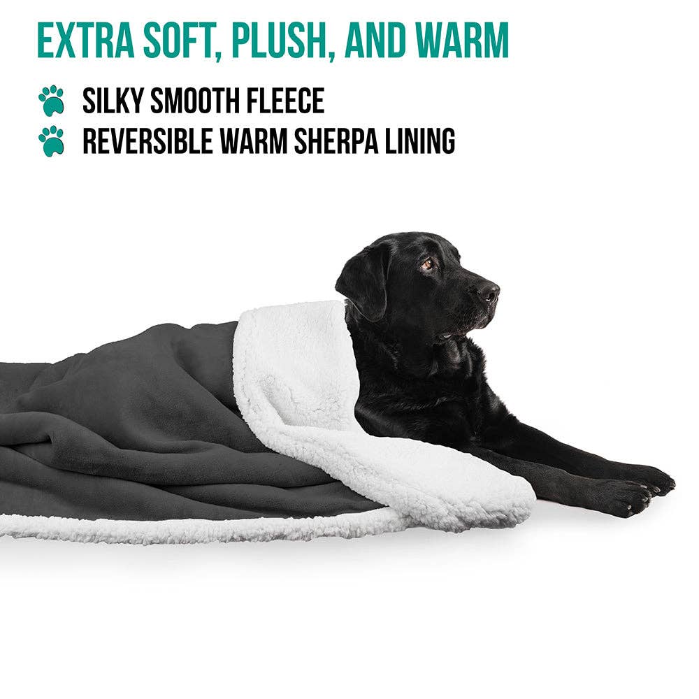 PetAmi - Vente Couverture – chat et chien - Couverture pour animaux en polaire réversible71