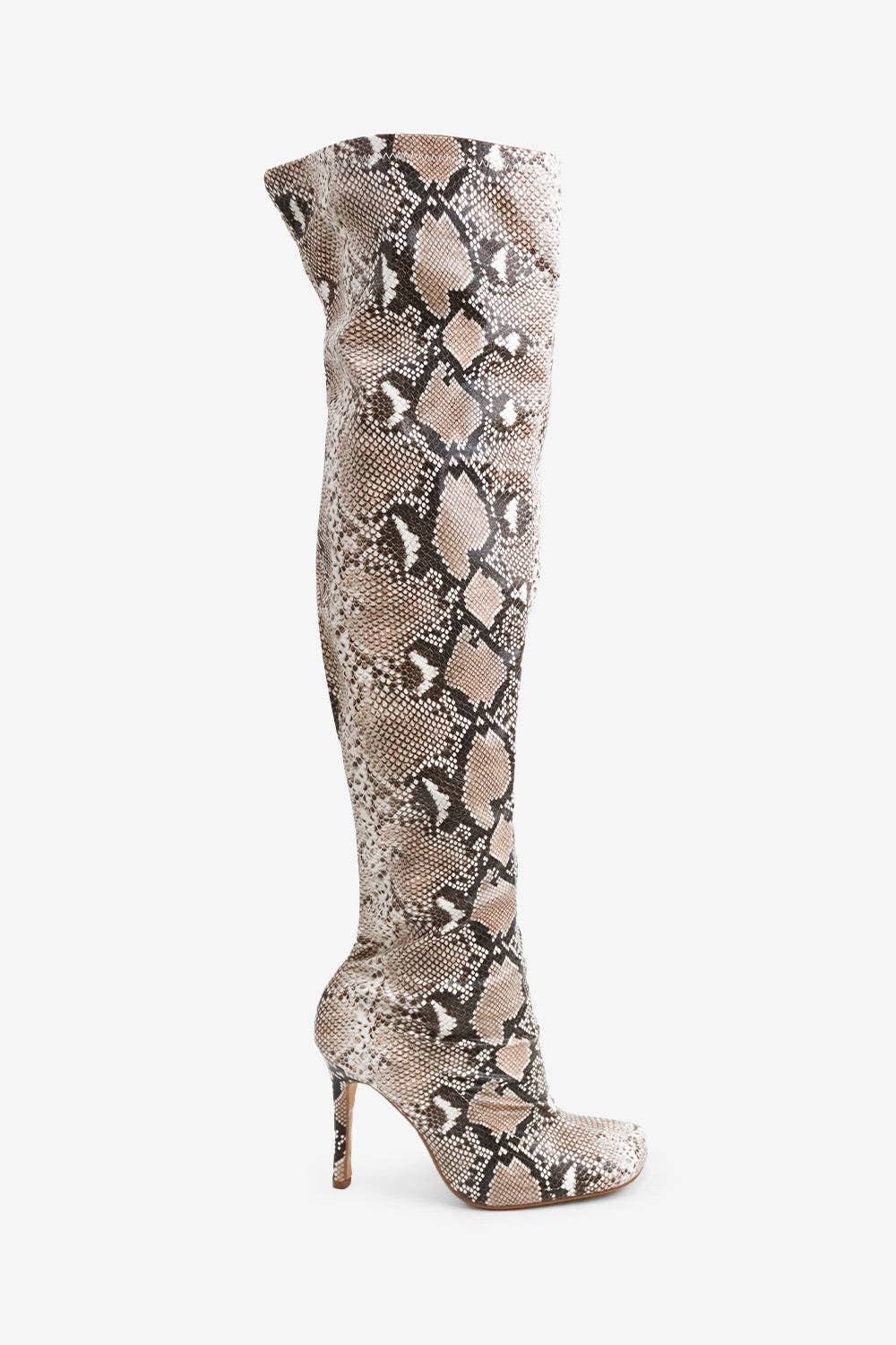 Lemonade Shoes - Wholesale Laarzen - Dames - That Glow - Dijhoge laarzen met stilettohak en ritssluiting aan de binnenzijde8