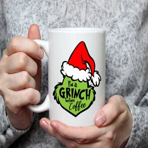 Dr. Seuss, Holiday, Grinch 4oz Tumbler With Lid And Straw