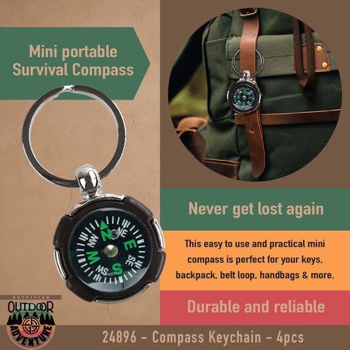 Novelty Brands - Wholesale Retailer Display - Accessories - Outdoor Adventures Accessories Assortment 56PC Floor Display8