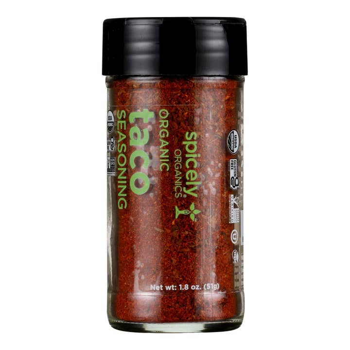 Spicely Organics Taco Seasoning, 3 Pack, 1.8 Oz Each for wholesale by Everyday Supply Co